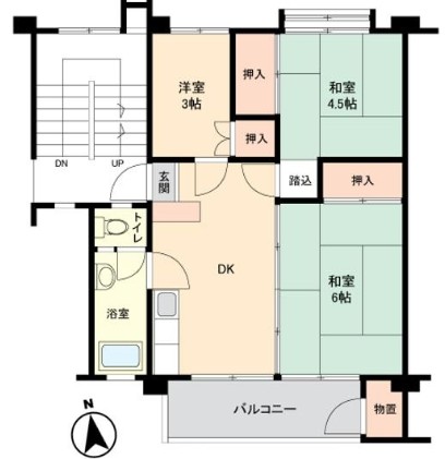 多摩川住宅　ハ—２号棟