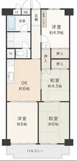 すみれ橋第一コーポ２号棟