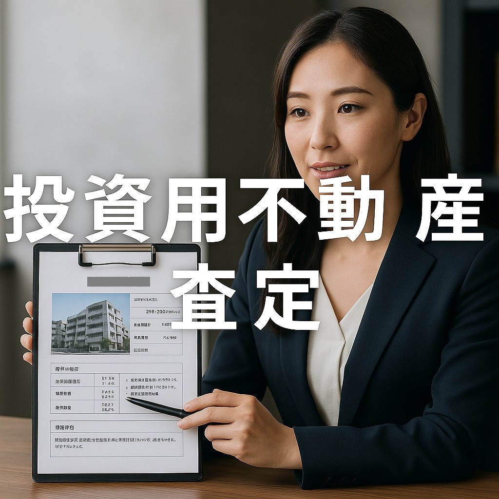 投資用不動産の査定を検討するイメージ