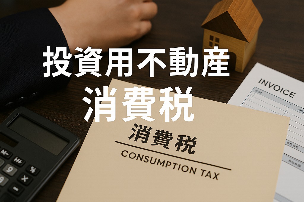 不動産投資と消費税を検討するイメージ